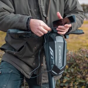 Bolsa/Mochila delantera PU+EVA 29x15x10