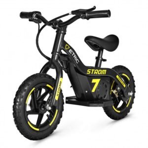 Moto eléctrica infantil STROM 14" (NEGRO)